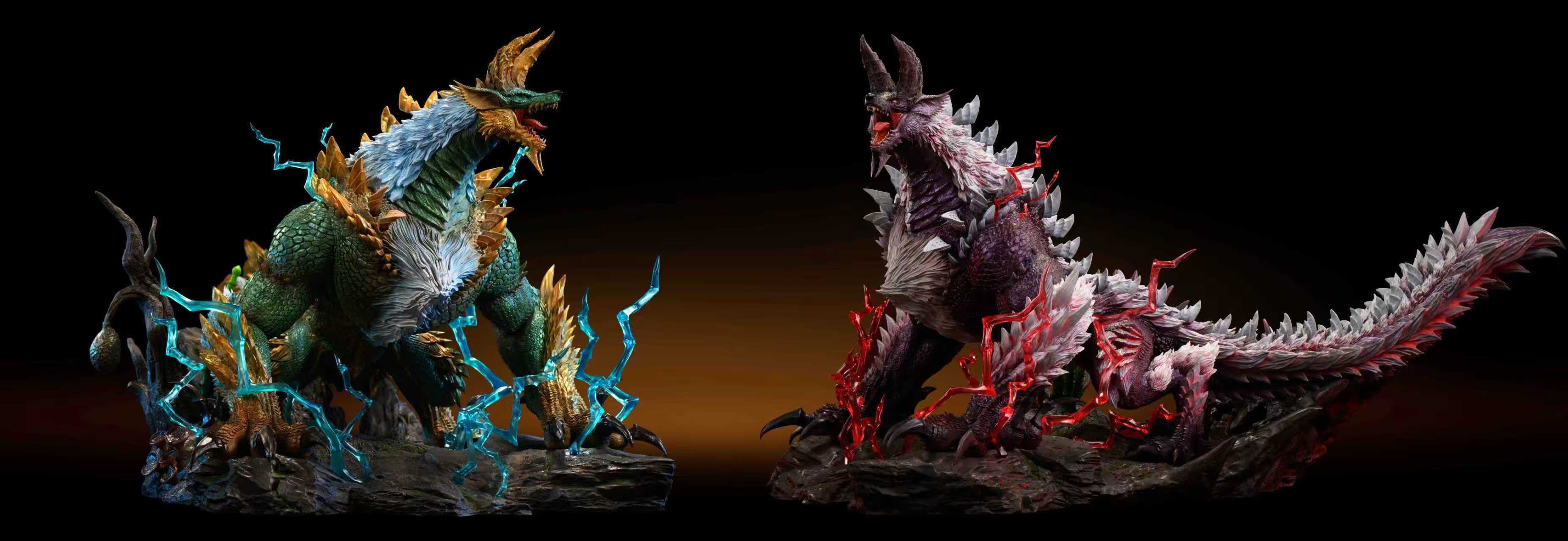 SWORD&WING Studio MonsterHunterEncyclopedia Zinogre & Stygian Zinogre
