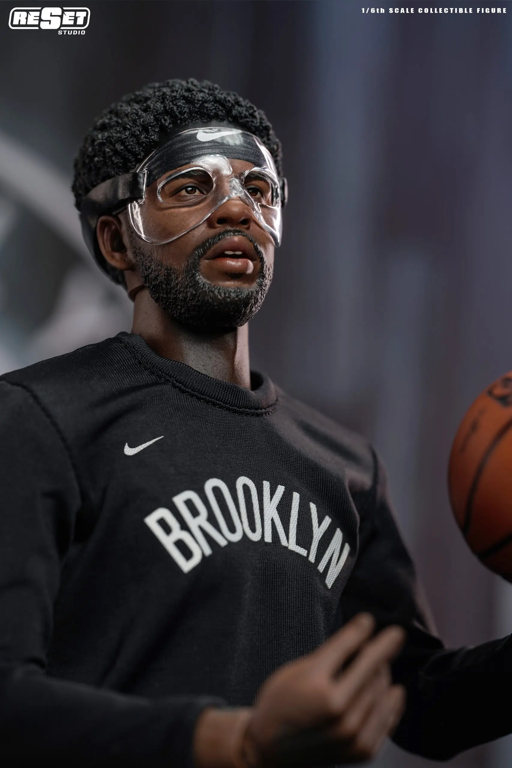 Reset Studio - NBA Nets Masked Kyrie Irving 1/6 Collectible Action Figure