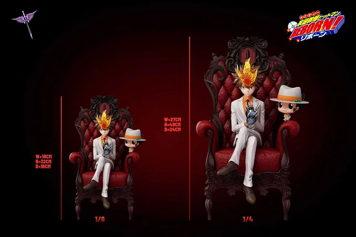 White Curse Studio -Hitman Reborn! Tsunayoshi Sawada 1/6 & 1/4 Statue 