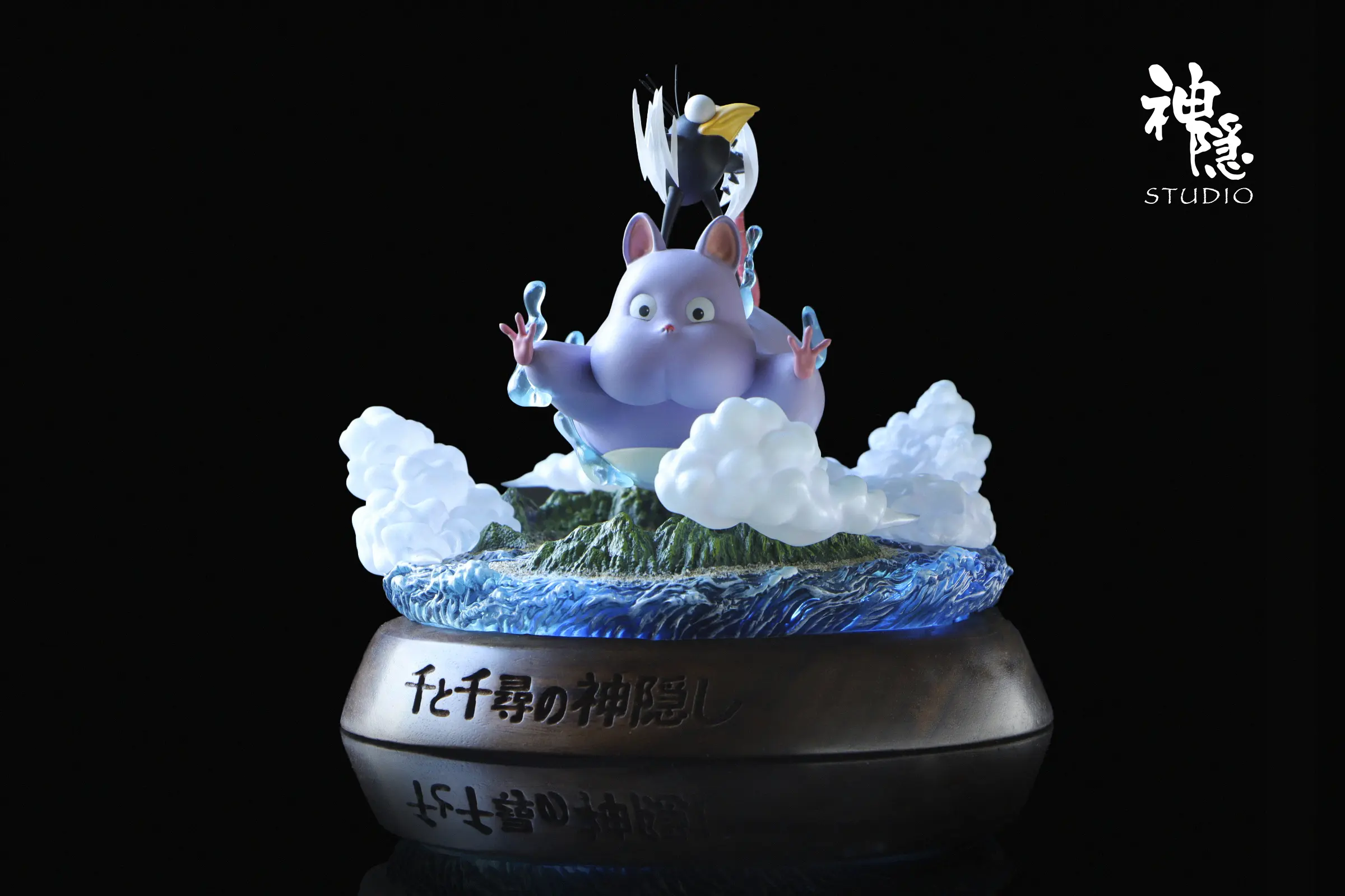 Shen Yin Studio - Spirited Away Spirited Away Encounter Series Totoro Floating Journey in the Clouds Statue(GK)