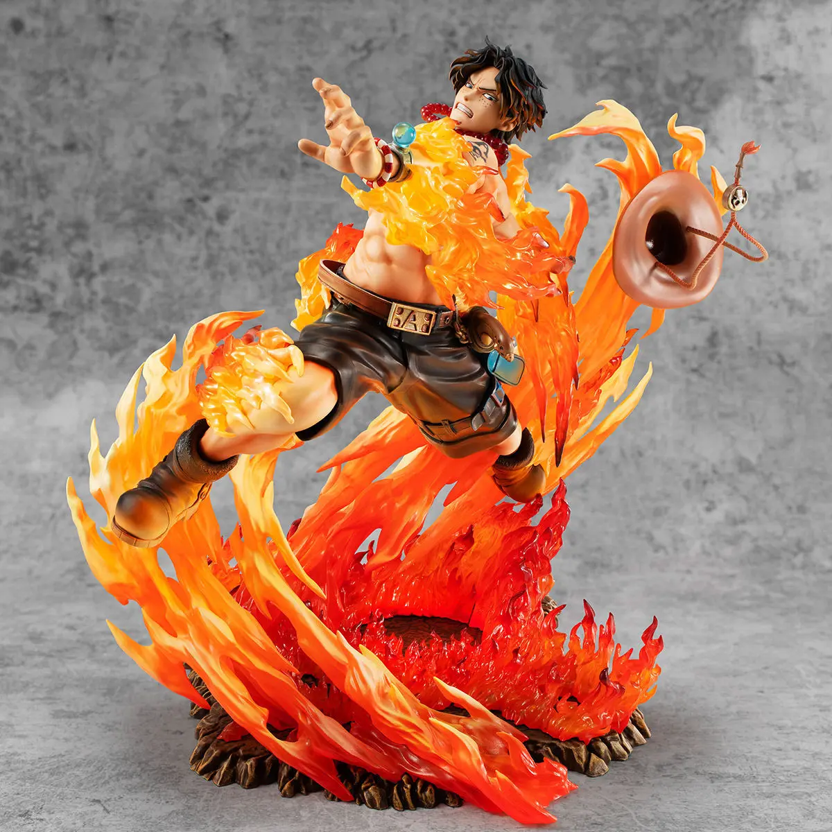 Megahouse - One Piece Portgas D Ace Portrait Of Pirates Maximum 15th Limited Ver (Licensed) Statue(GK)