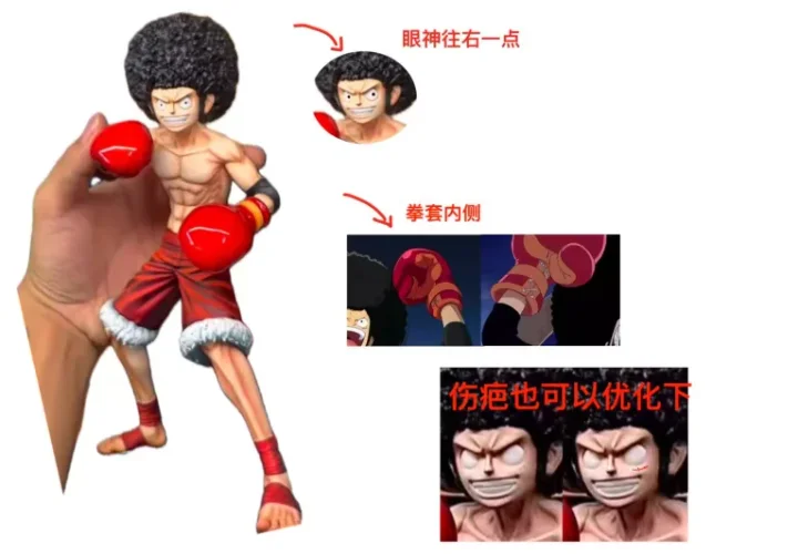 GOLD Studio - One Piece Afro Luffy Statue(GK)