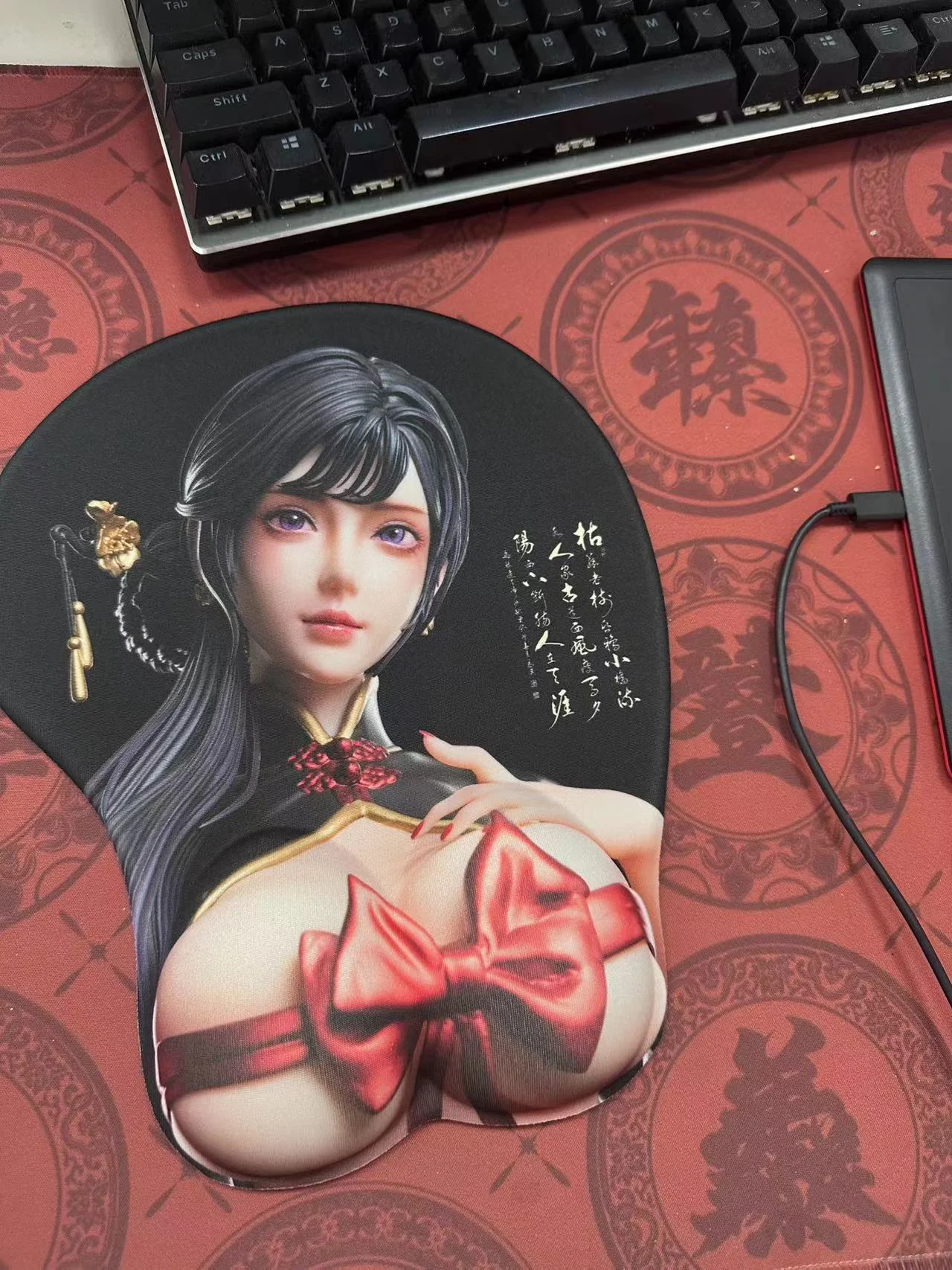 TGZW Studio - Uniform Series Part 3: Cheongsam Red Apricot (Licensed) 1/4 Statue(GK) 