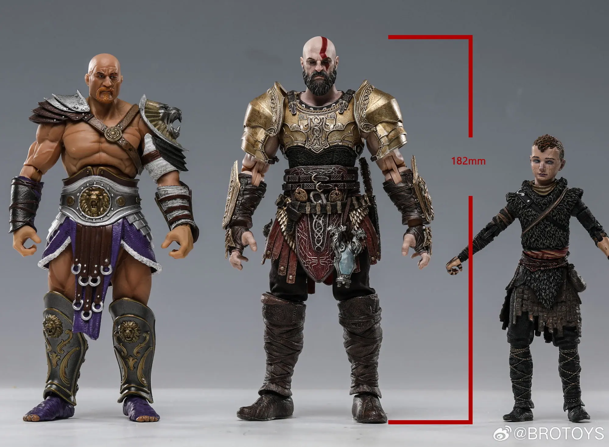 God of War Kratos ACTION FIGURE DEICIDE WAR DELUXE EDITION TB001 -Brotoys Studio & TAKETHAT Studio