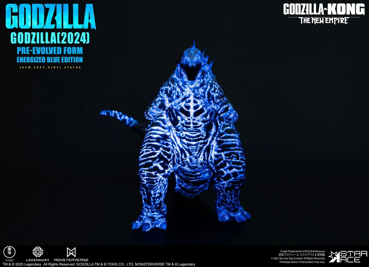 Star Ace Toys - Godzilla 2024 Pre-Evolved Form Energized Blue Edition SA6068 (Licensed)Statue(GK) 