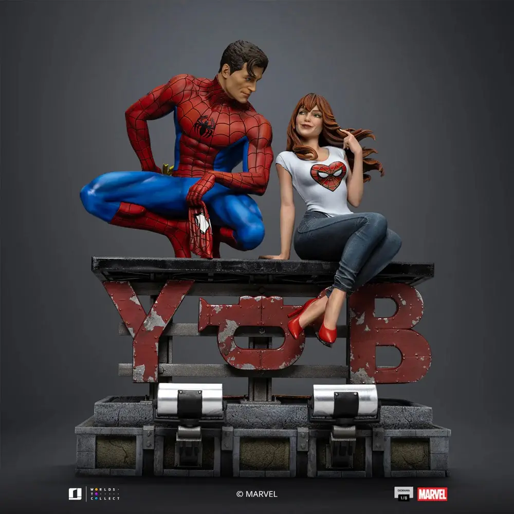 Iron Studio - the Spider-Man and MJ 1:6 Scale Diorama MARCAS119025-16 (Licensed) Statue(GK)