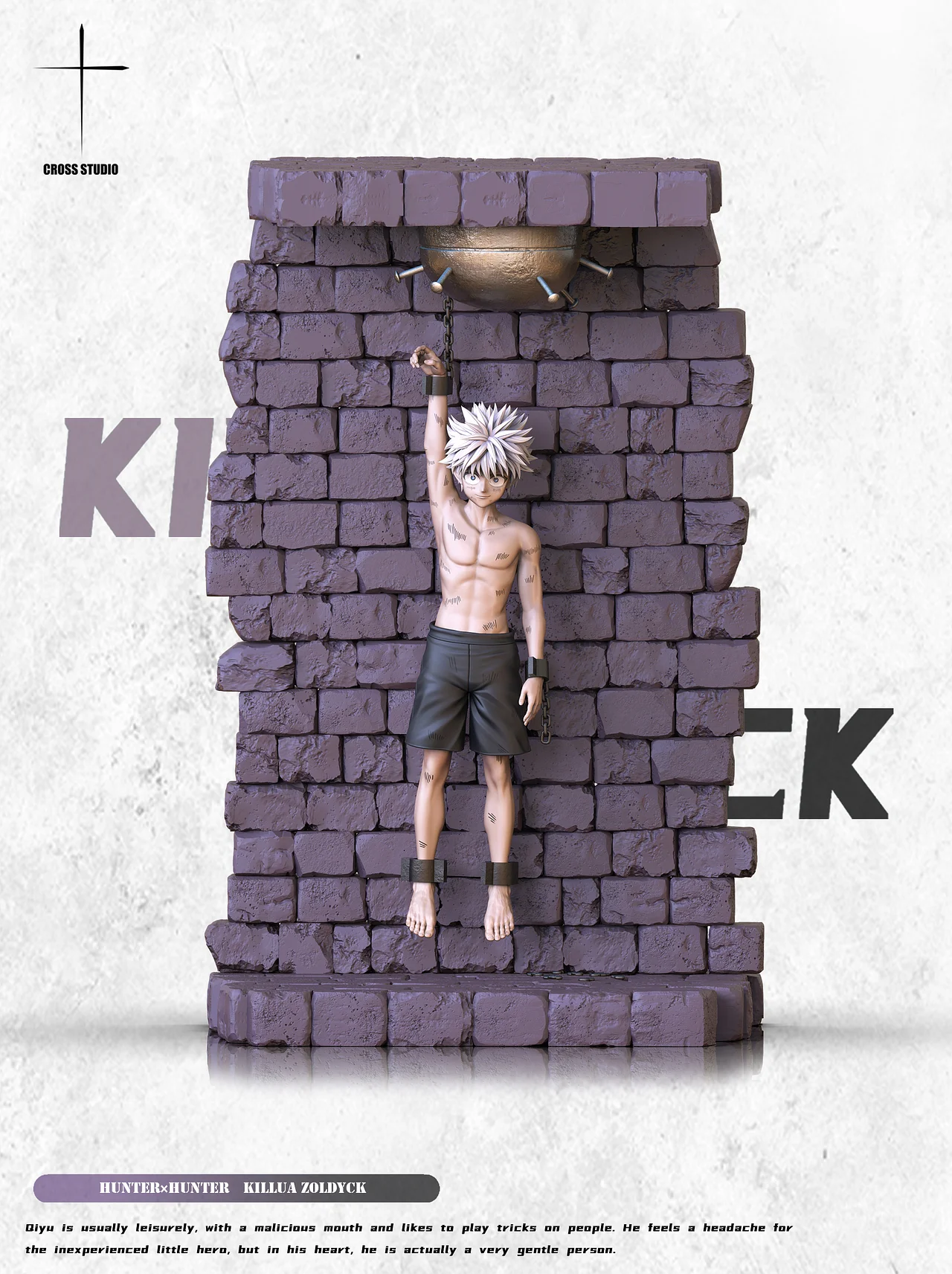 Hunter x Hunter  Hanging and beating Killua Statue(GK) - Cross Studio