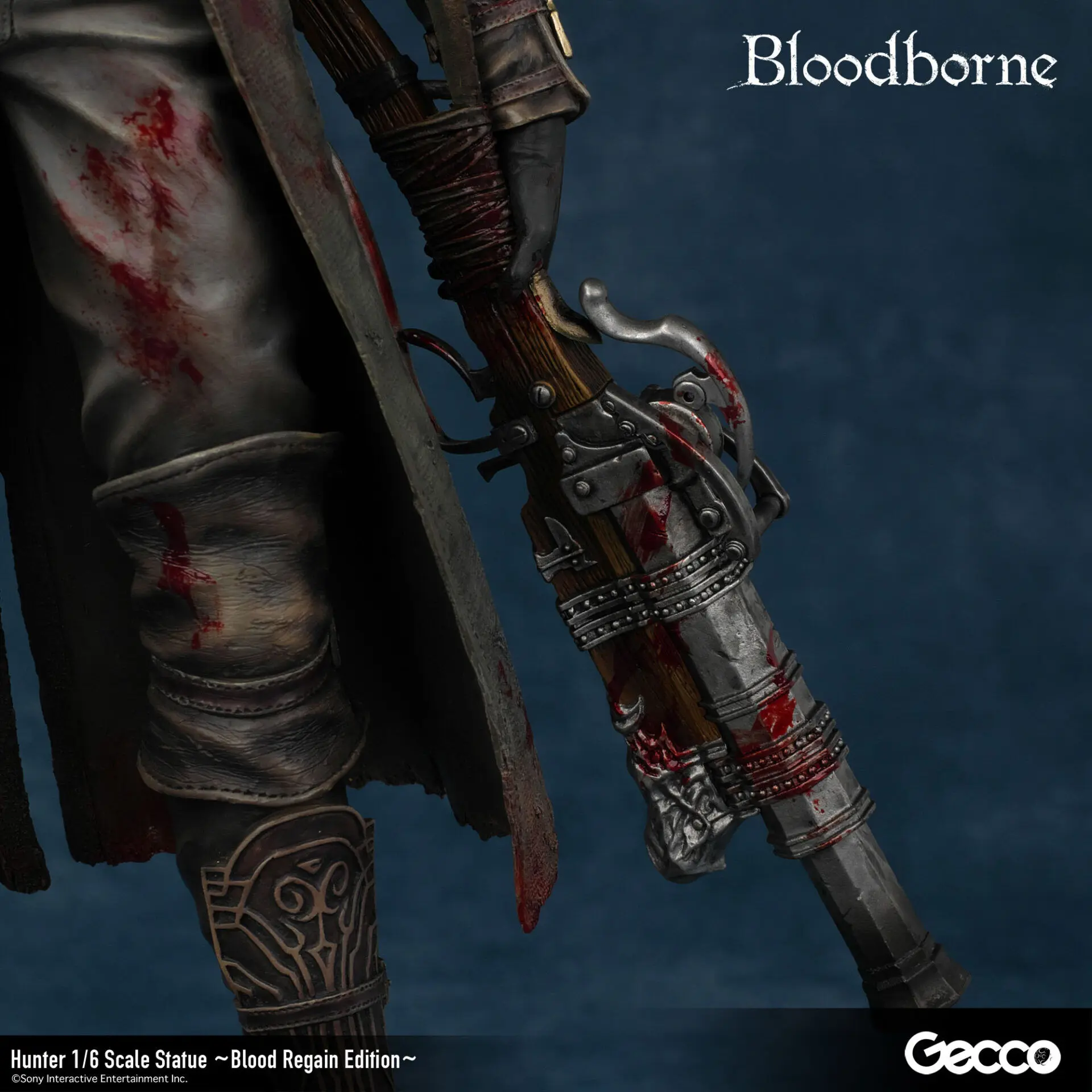 Gecco Studio - Bloodborne Hunter  Blood Regain Edition (Licensed)   1/6 Scale Statue (GK) 