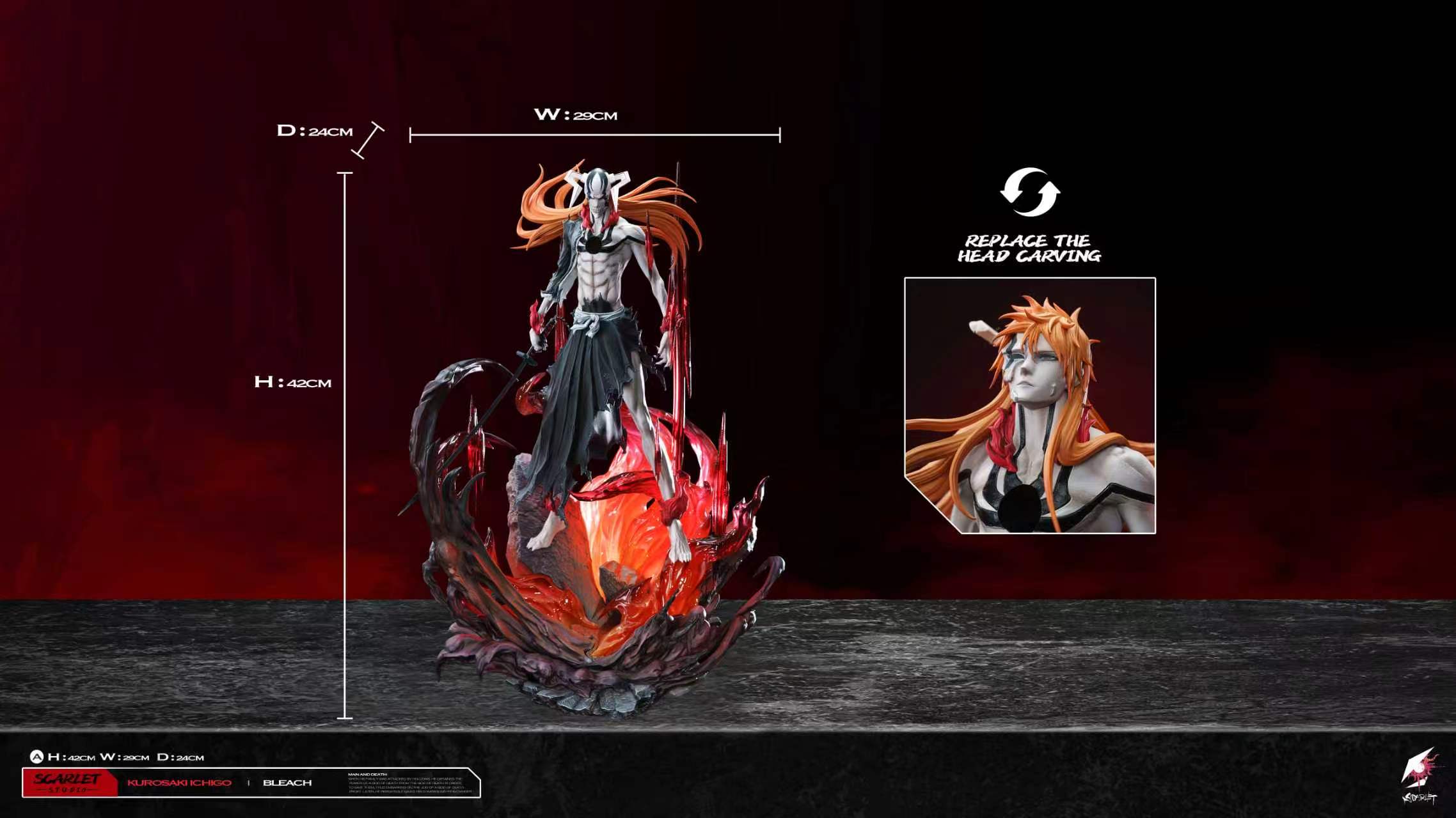 Scarlet studio Ichigo Vasto Lorde Form Kurosaki Bleach