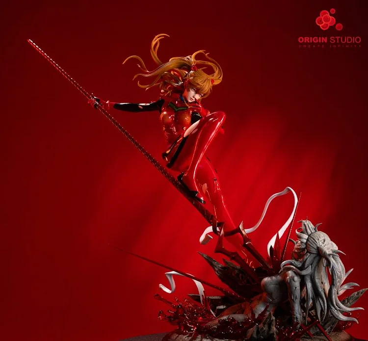 Neon Genesis Evangelion - Soryu Asuka Langley Stone Heart 1/4 Statue GK, ORIGIN Studio, Pre-sale