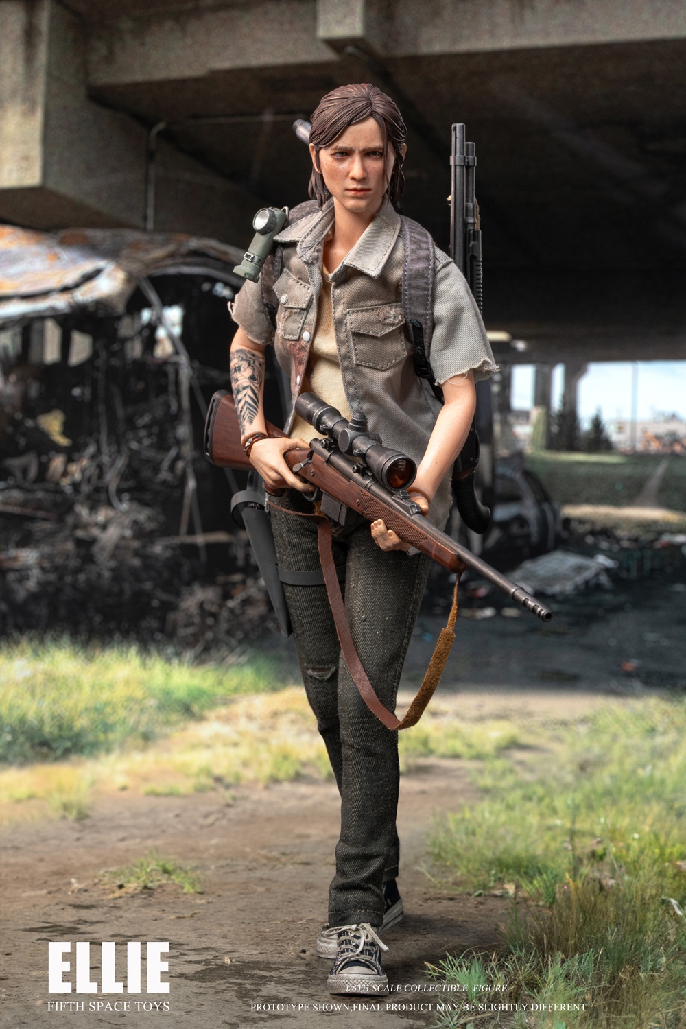 The Last of Us 1/6 Ellie action figure Part II TLOU2 Golf 2 Seattle Avengers FS23553 FS23553S -Fifth Space Toys Studio-KWII-GK