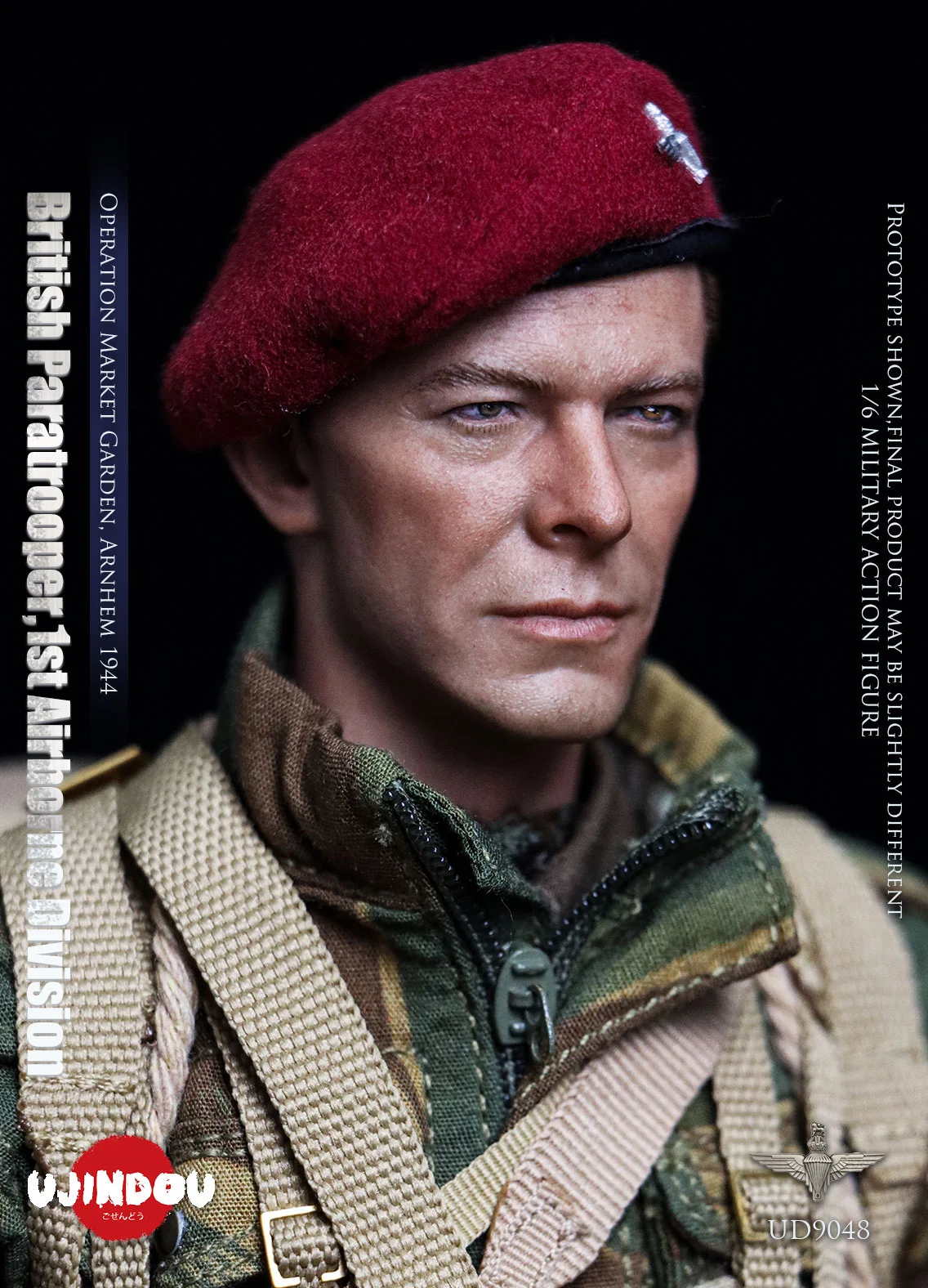 British Paratrooper 1st Airborne Division Operation Market Garden Arnhem 1/6 Action Figure Statue(GK)-UJINDOU-KWII-GK