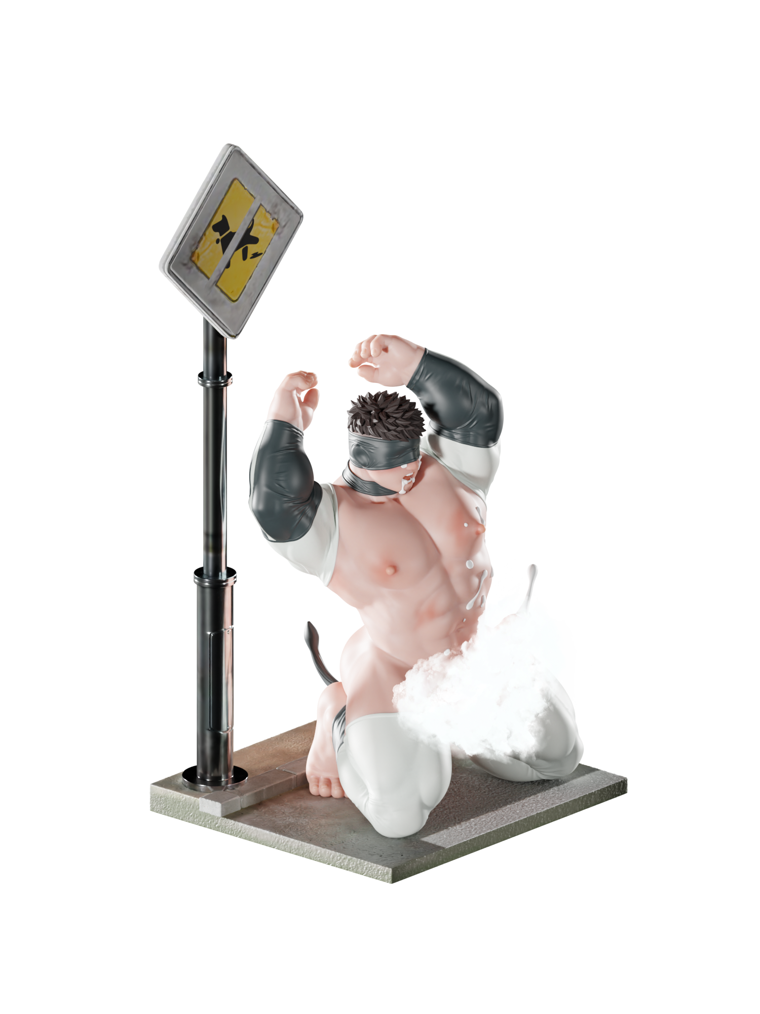 Original 02 Rainforest Prohibition Statue GK Figure(Licensed)-ROAR Studio & Fei Qv She Studio  Pre-sale-KWII-GK