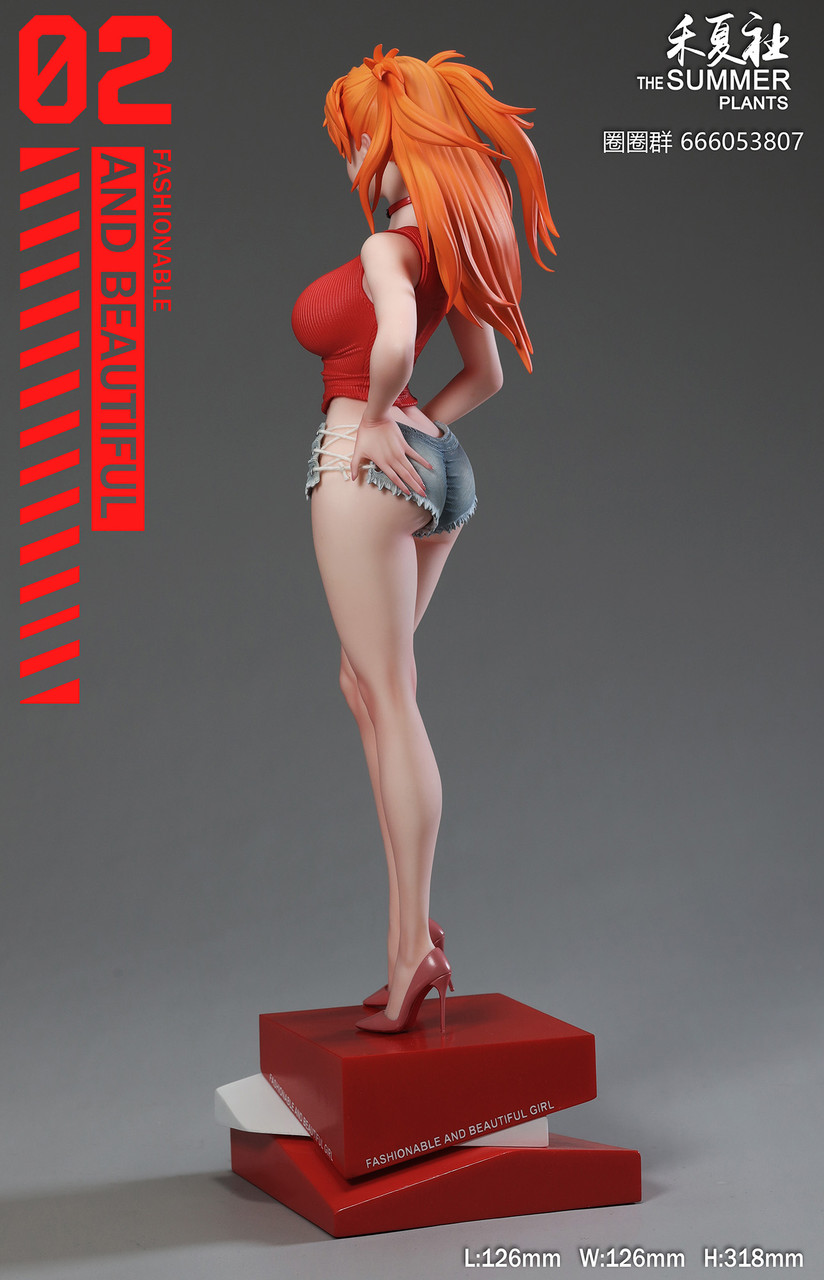 Neon Genesis Evangelion Asuka 1/6 Statue(GK) -The Summer Plants Studio