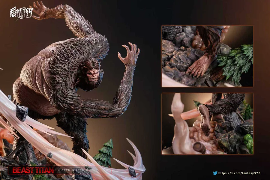 FANTASY Studio - Beast Titan with LED Statue 