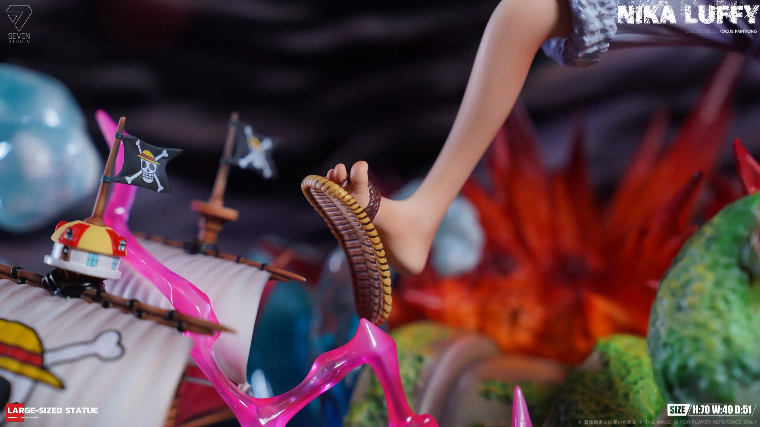 Seven Studio - One Piece Warhead Nika Luffy Statue(GK)