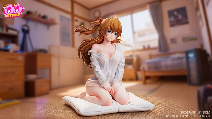 TuTu Studio - Asuka and Ayanami Rei  Statue 