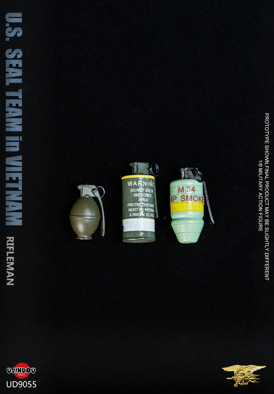 UJINDOU - 1/6 U.S. SEAL TEAM in VIETNAM RIFLEMAN UD9055 (Licensed) Statue(GK) 