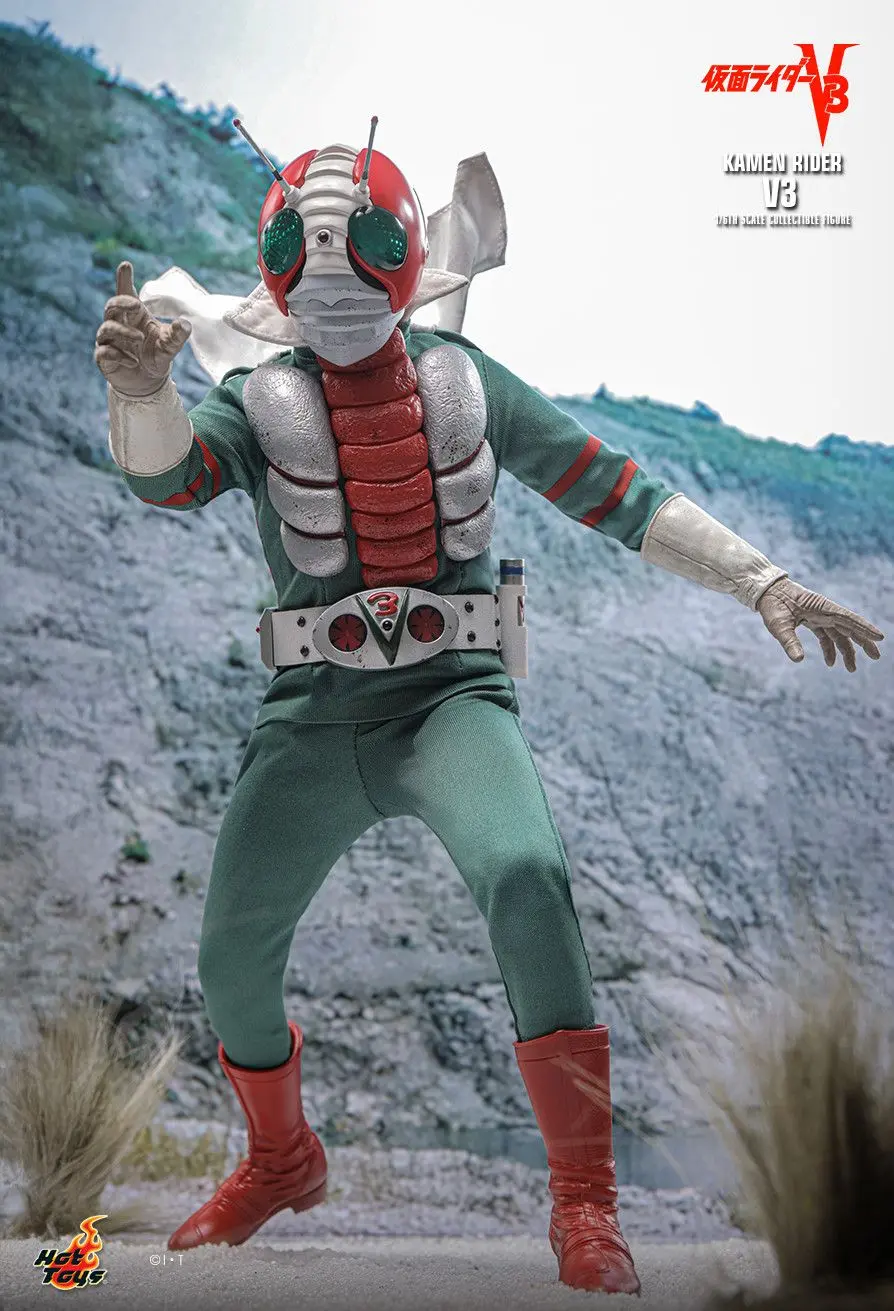 Hottoys - Kamen Rider V3 1/6th scale Collectible Figure TMS162 (Licensed)Action Figure