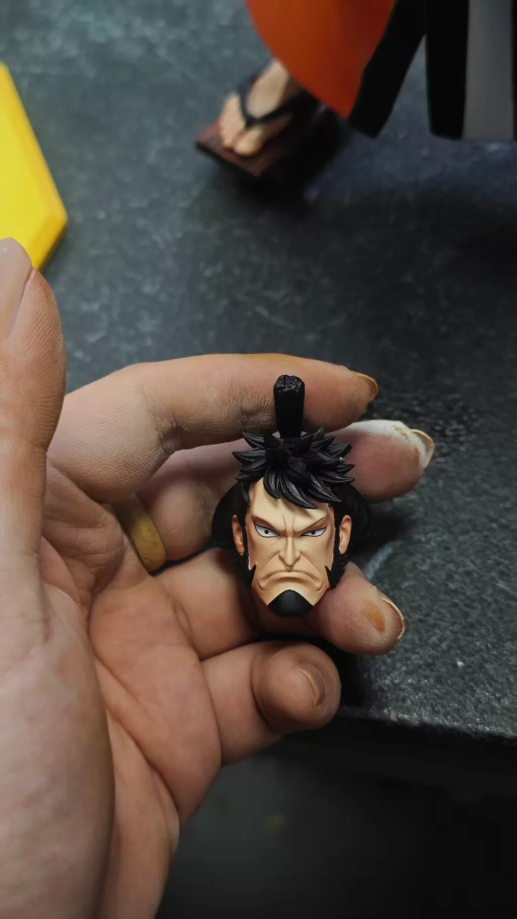 Ghost Studio X Long Hu Studio -  One Piece Nine Red Scabbards #1 Kin'emon Statue(GK)