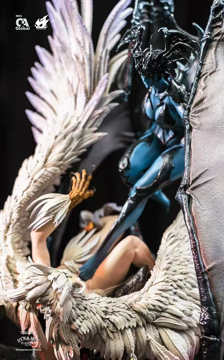 DEVILMAN LADY Female Jun Fudo vs Ran Asuka (Licensed) 1/6 Statue(GK)-Cat Studio Pre-sale