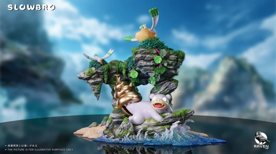 Raven Studio - Pokemon -Slowpoke 2.0 1/6 Statue(GK)