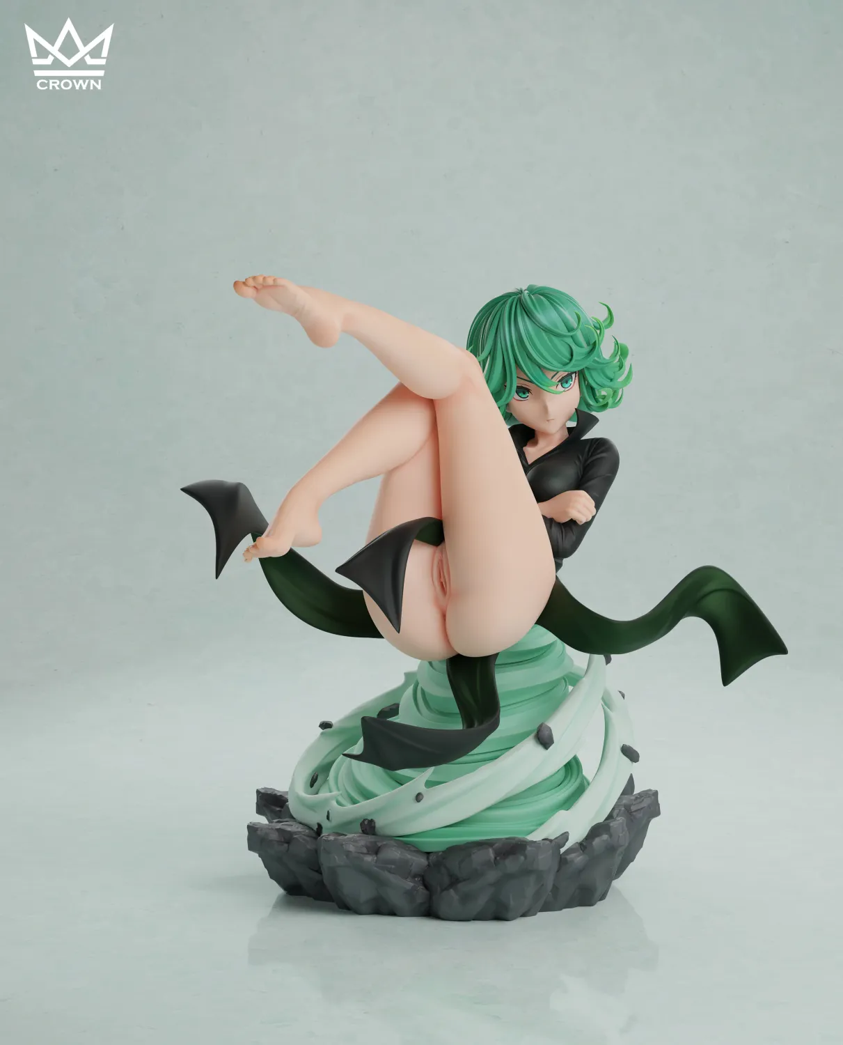 CROWN Studio - Tatsumaki of Terror & Defeated Tatsumaki One-Punch Man Statue 