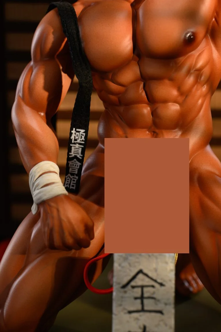 In stock- Detective Conan Makoto Kyogoku Black Belt Statue(GK) (Adult 18+) - President’s secret Studio -KWII-GK