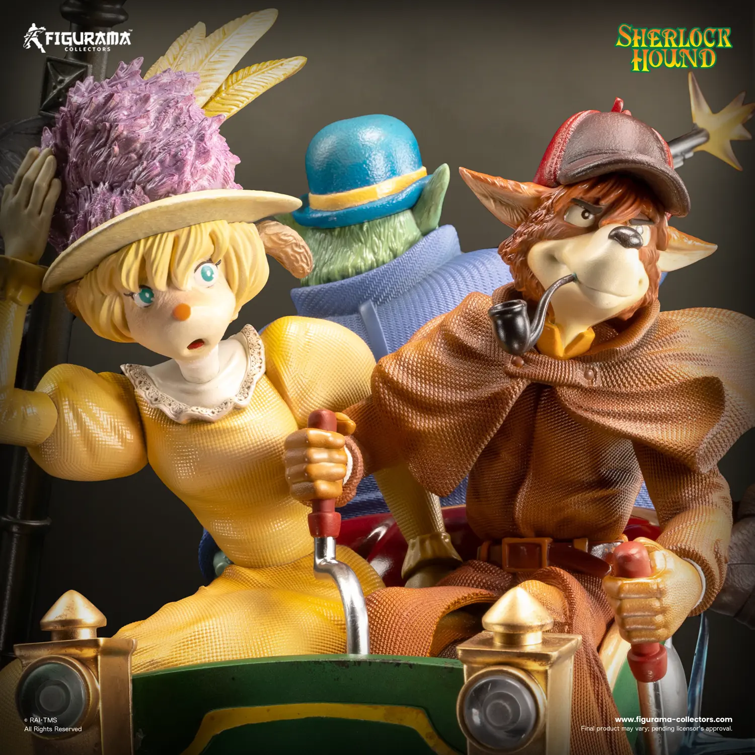Figurama Collectors - Sherlock Hound: Sherlock Watson and Mrs. Hudson Elite Diorama  (Licensed)Statue(GK) 