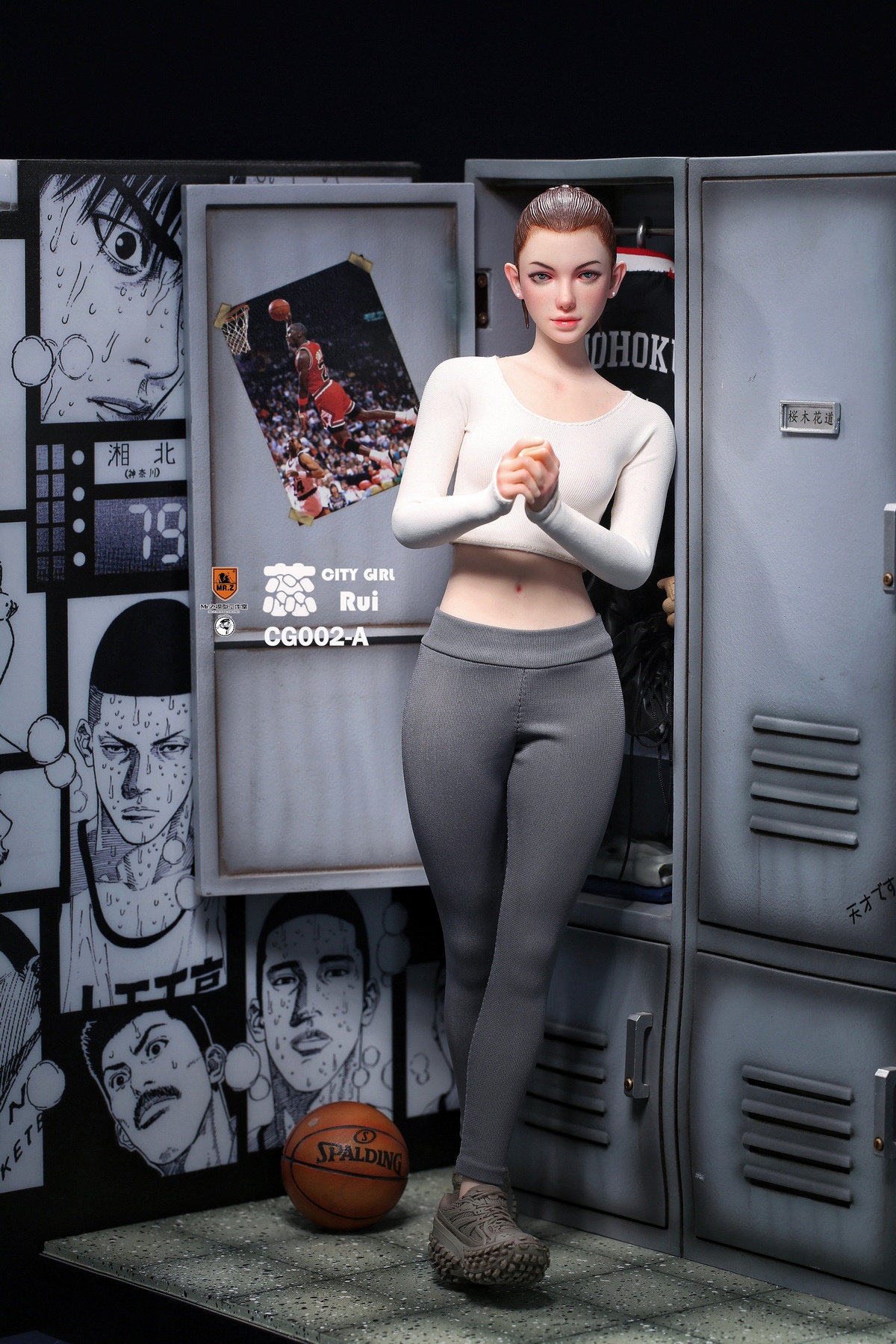 Mr.Z the City Series #2 city girl RUI CG002-A & LEI CG002-B 1/6 Action Figure