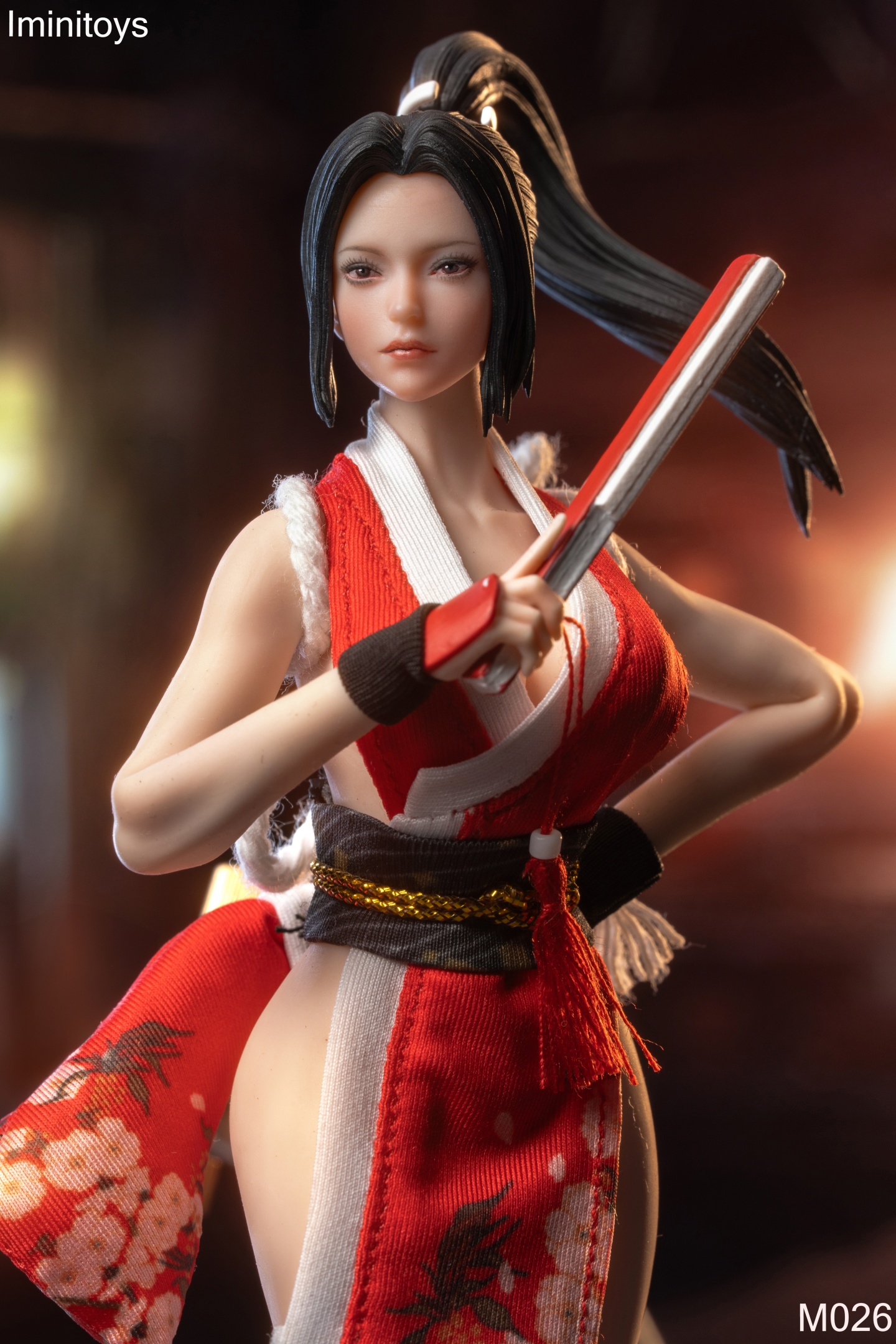 The King of Fighters M026  Shiranui Mai 1/12 Action Figure -Iminitoys Studio 