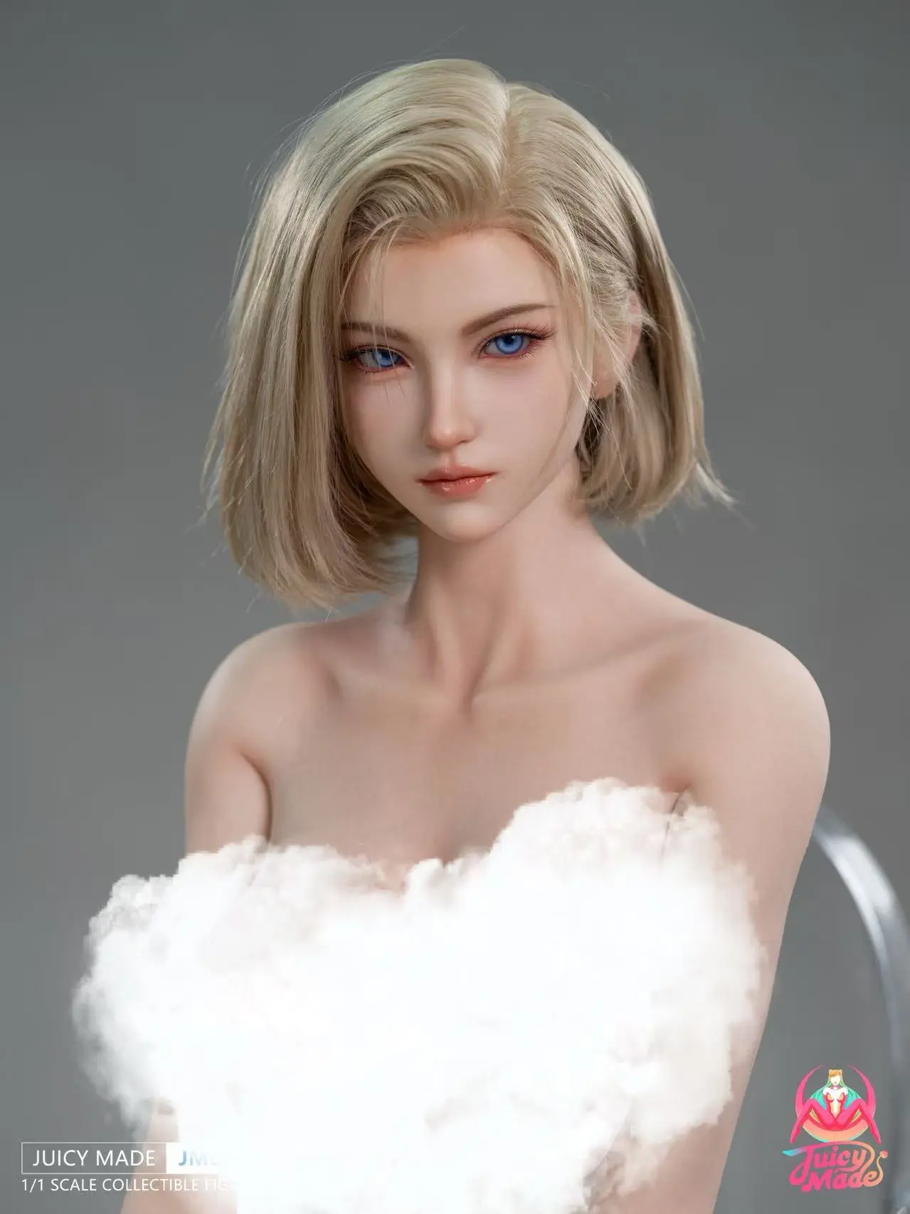 Juicy Made Studio - Dragon Ball 1/1 Life-Size JM004 Cyber ​​Battle Girl Collectible Action Figure(Adult 18+)