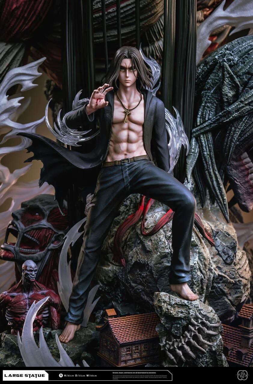 Attack on Titan Eren Jaeger Statue(GK) -Hertz Studio