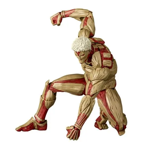 Kaiyodo - Revoltech Amazing Yamaguchi Attack on Titan Armored Titan & Female Titan (Licensed)Statue(GK)