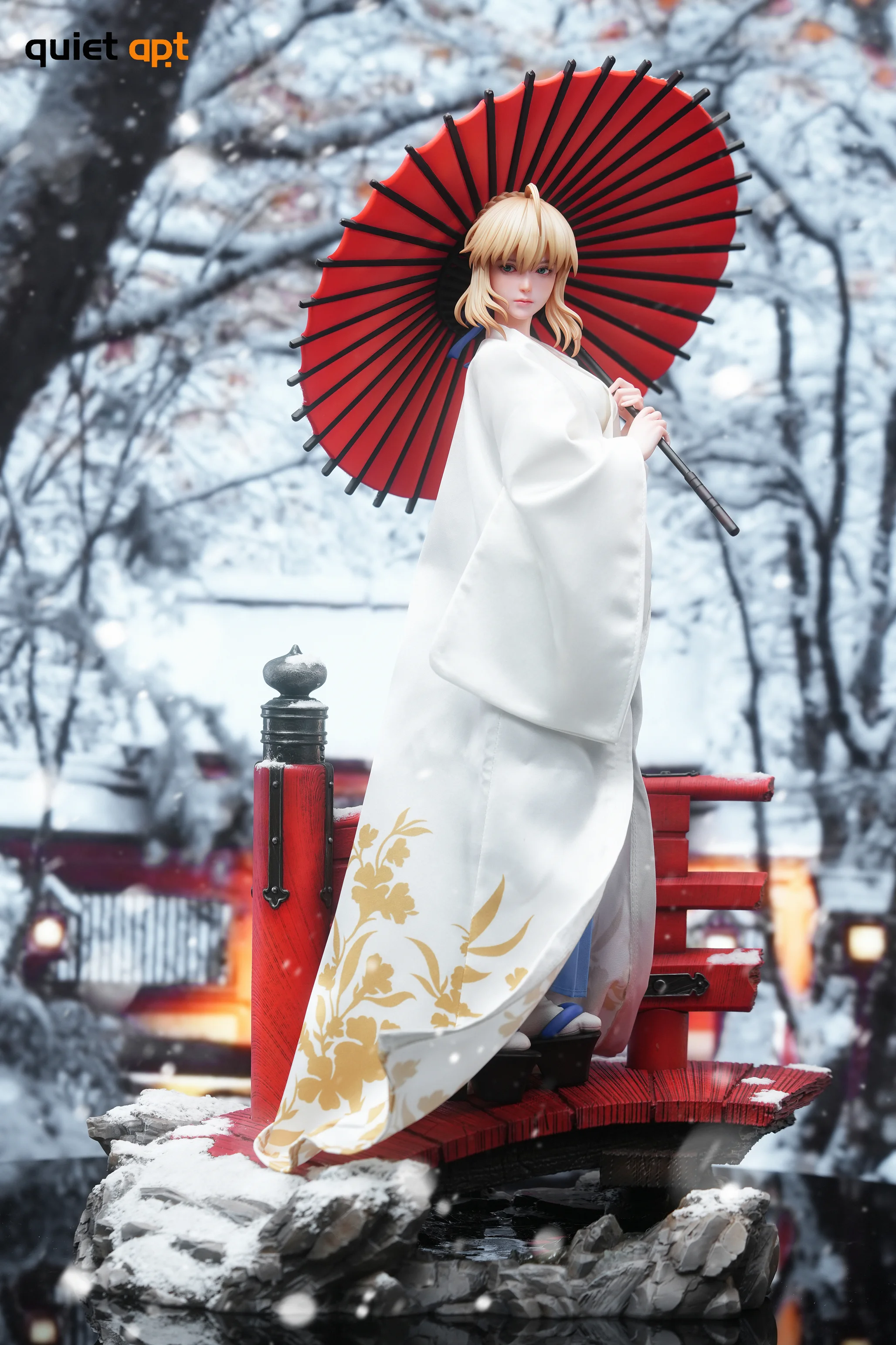 QuietArt Studio - Kimono Saber 1/4 Statue(GK)