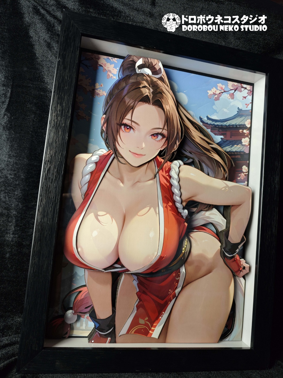 In stock-DSMG 110 Musashi 3D decorative painting pure handmade 3D painting (Adult 18+)