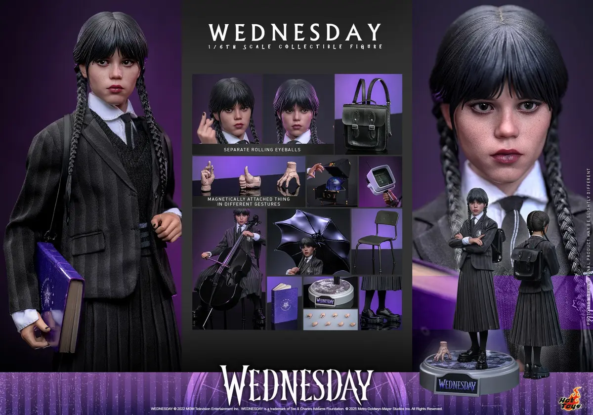 Hottoys - Wednesday 1/6 Scale Figure TMS135 (Licensed)Statue(GK)
