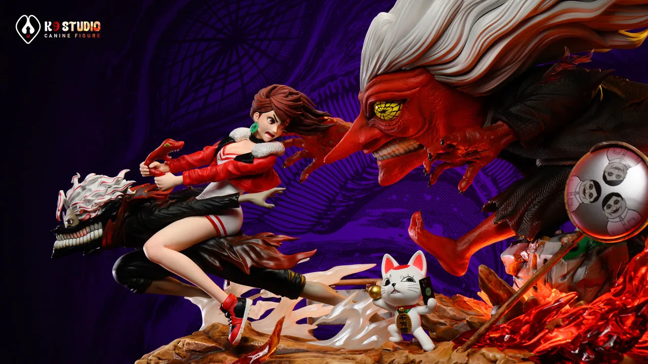 K9 Studio 1/6 Dandadan Turbo Granny Chasing Statue(GK) 