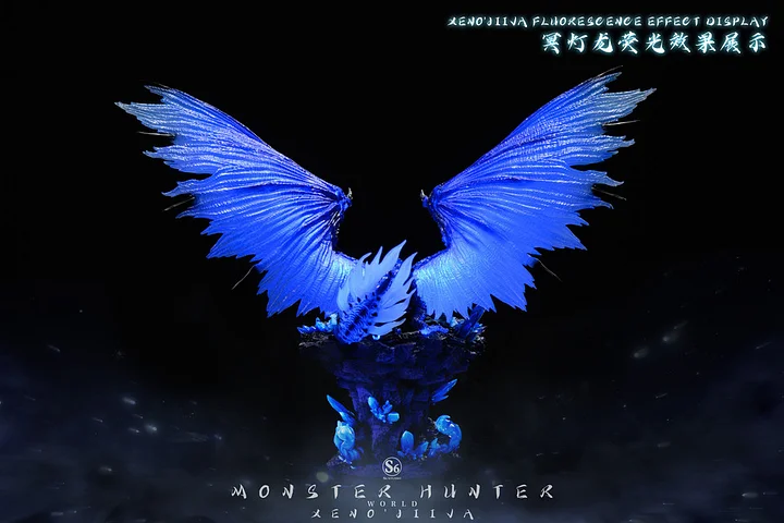S6 Studio - Monster Hunter Xeno'jiiva with LED Statue 