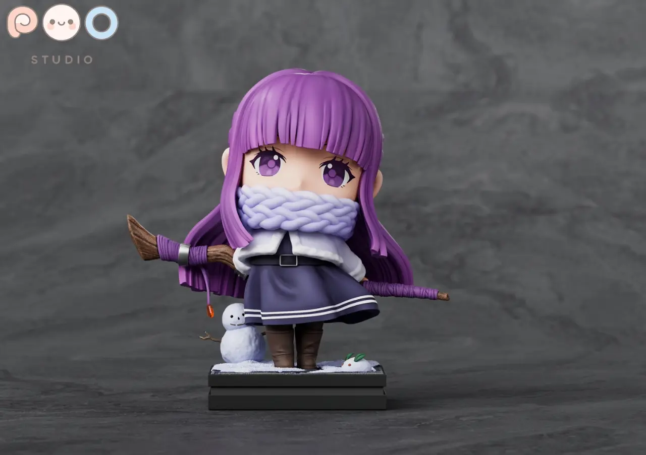 POPO Studio - Cute Winter Fern Tabletop Statue(GK)