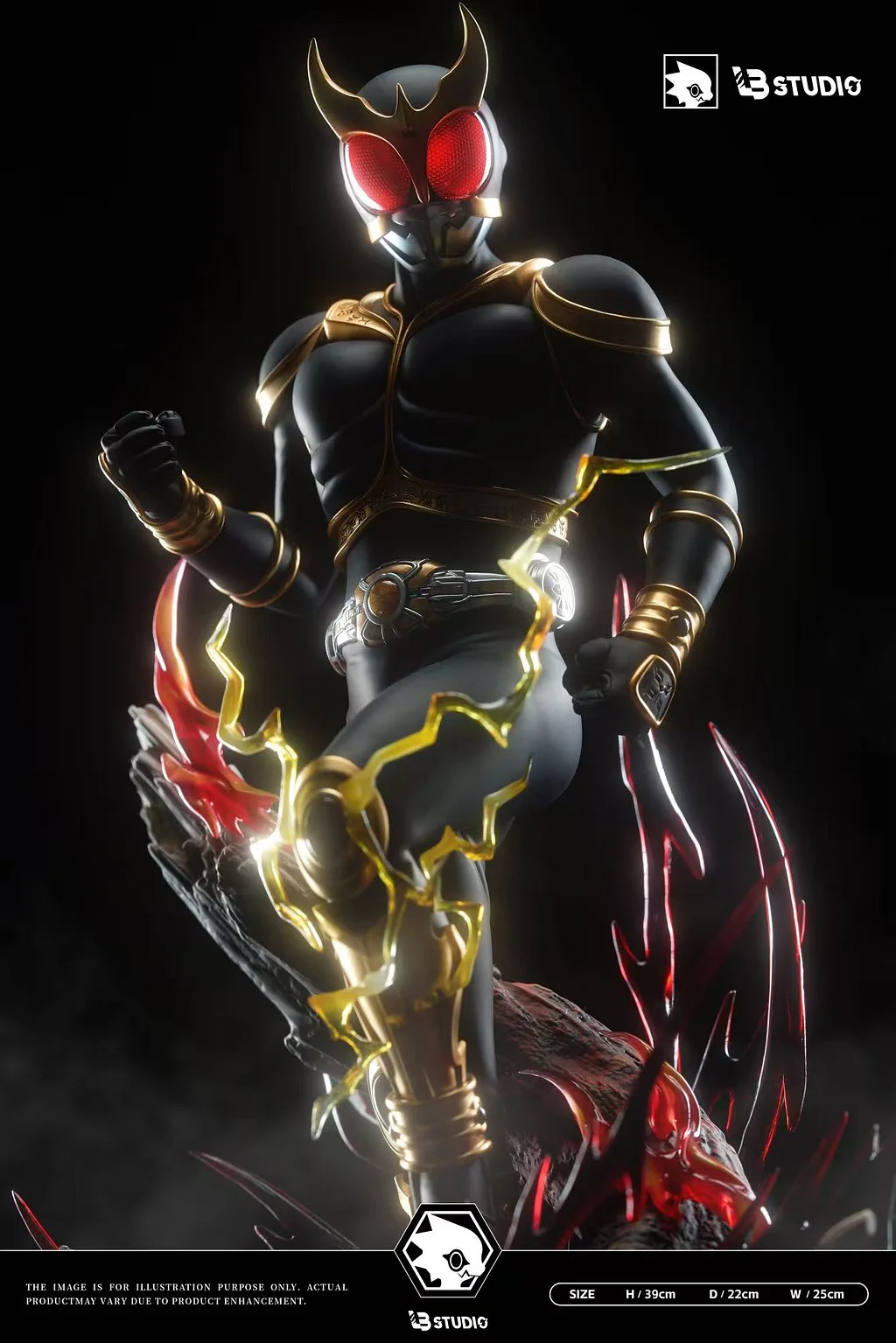 LB Studio - Kamen Rider Series Amazing Mighty Kuuga Statue 