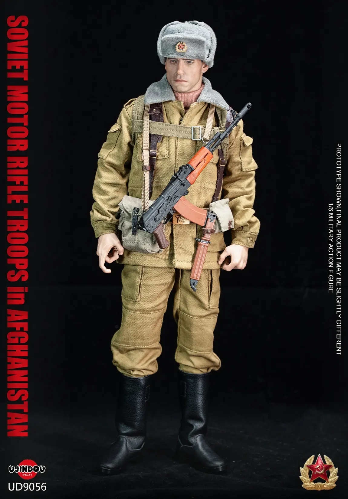 UJINDOU - UJINDOU 1/6 SOVIET MOTOR RIFLE TROOPS IN AFGHANISTAN NO UD9056 (Licensed) Statue(GK) 