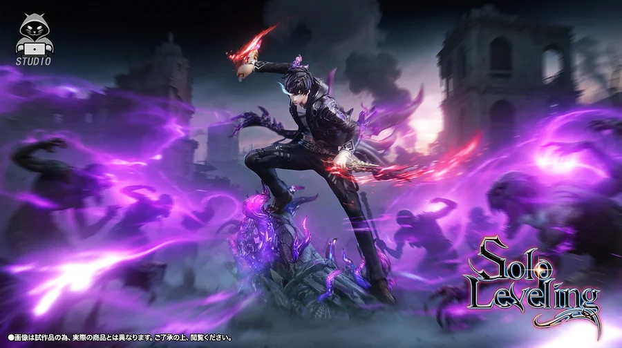 Black Panther Studio - Sung jin-woo with LED 1/6 Statue(GK)