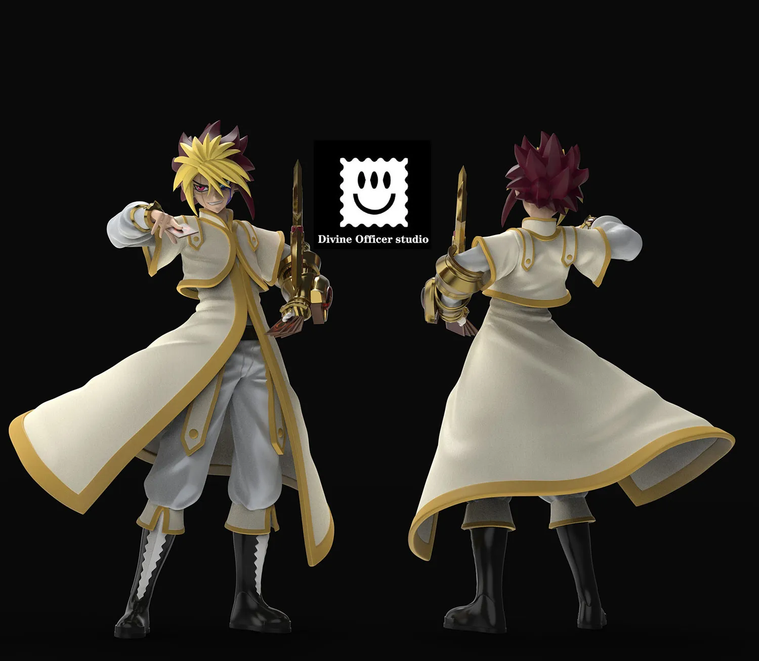 Divine Officer Studio 1/7 Yu-Gi-Oh! Ⅳ Statue(GK) 
