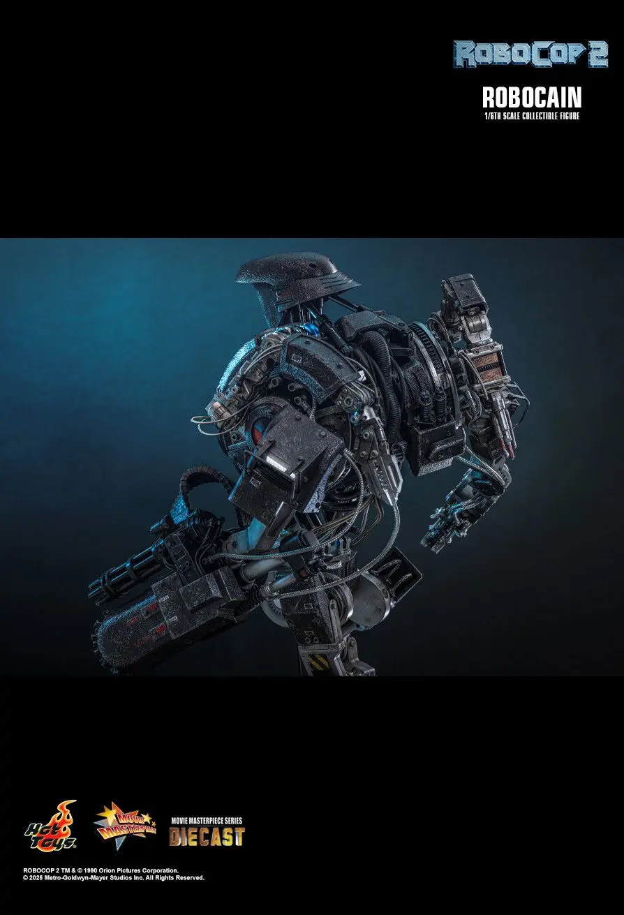 Hottoys - RoboCop 2 RoboCop & RoboCain 1/6th scale Collectible Figure MMS827 MMS828 (Licensed)Action Figure