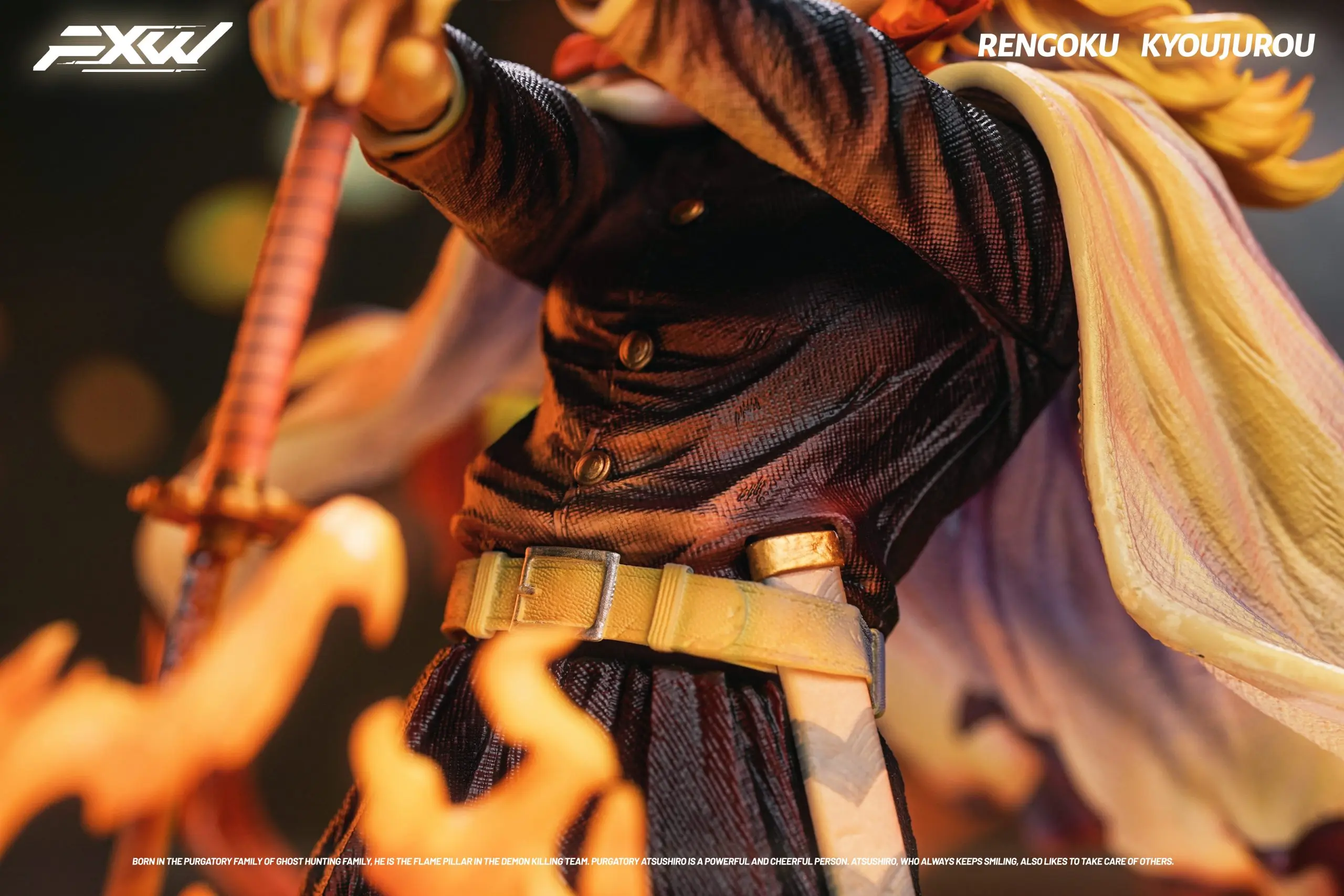 FXW Studio - Demon Slayer Nine Hashira Series Flame Hashira Rengoku Kyojuro Statue (GK) 