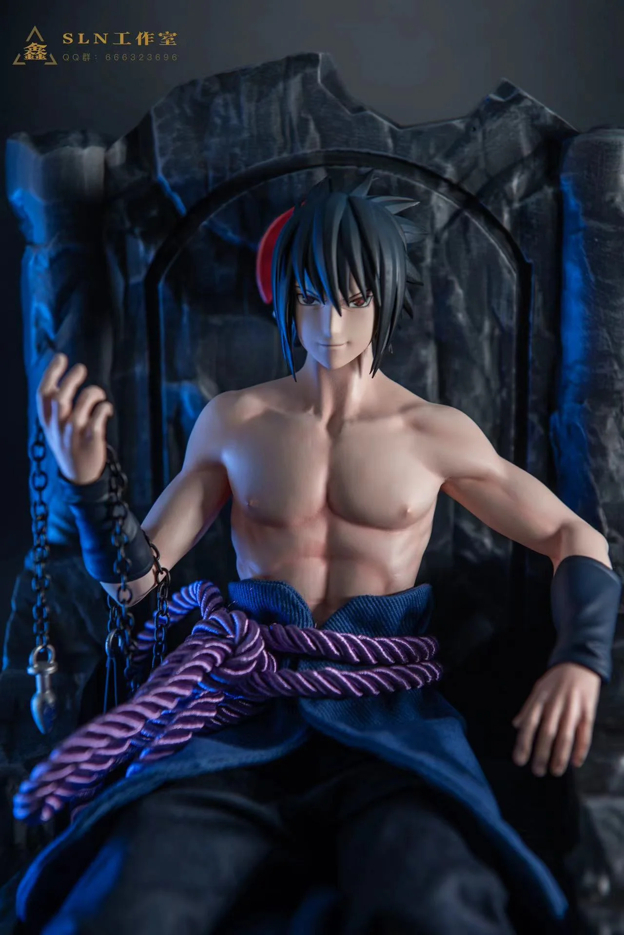 In stock - Naruto - Sasuke Uchiha & Naruto Uzumaki 1/6  Statue (GK) (Adult 18+)- SLN Studio