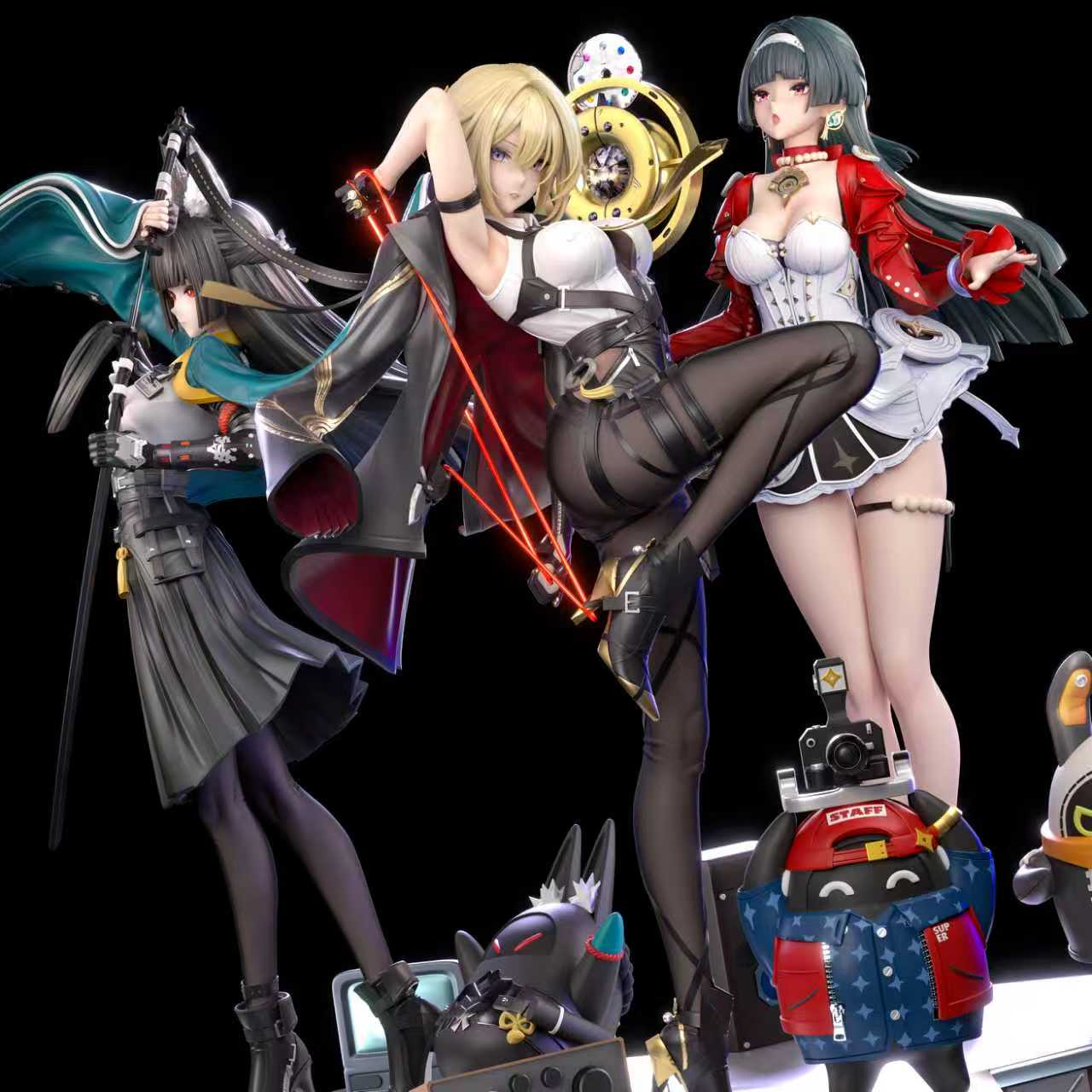 Hakimi Studio Astra Yao Hoshimi Miyabi Evelyn Chevalier Zenless Zone Zero statues