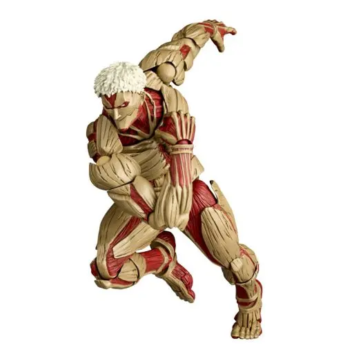 Kaiyodo - Revoltech Amazing Yamaguchi Attack on Titan Armored Titan & Female Titan (Licensed)Statue(GK)