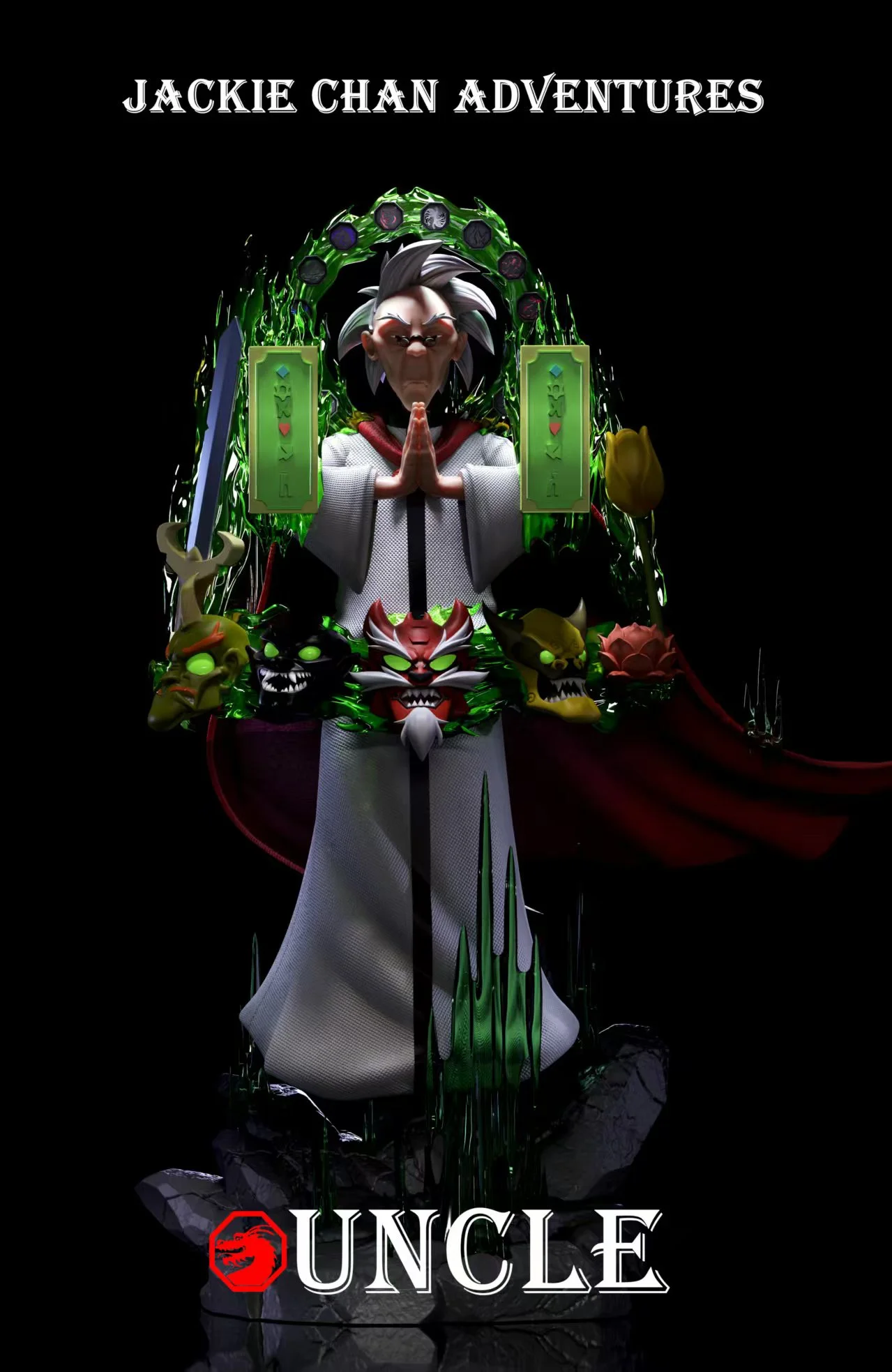 ShengZhu Studio-Jackie Chan Adventures Uncle Statue(GK)